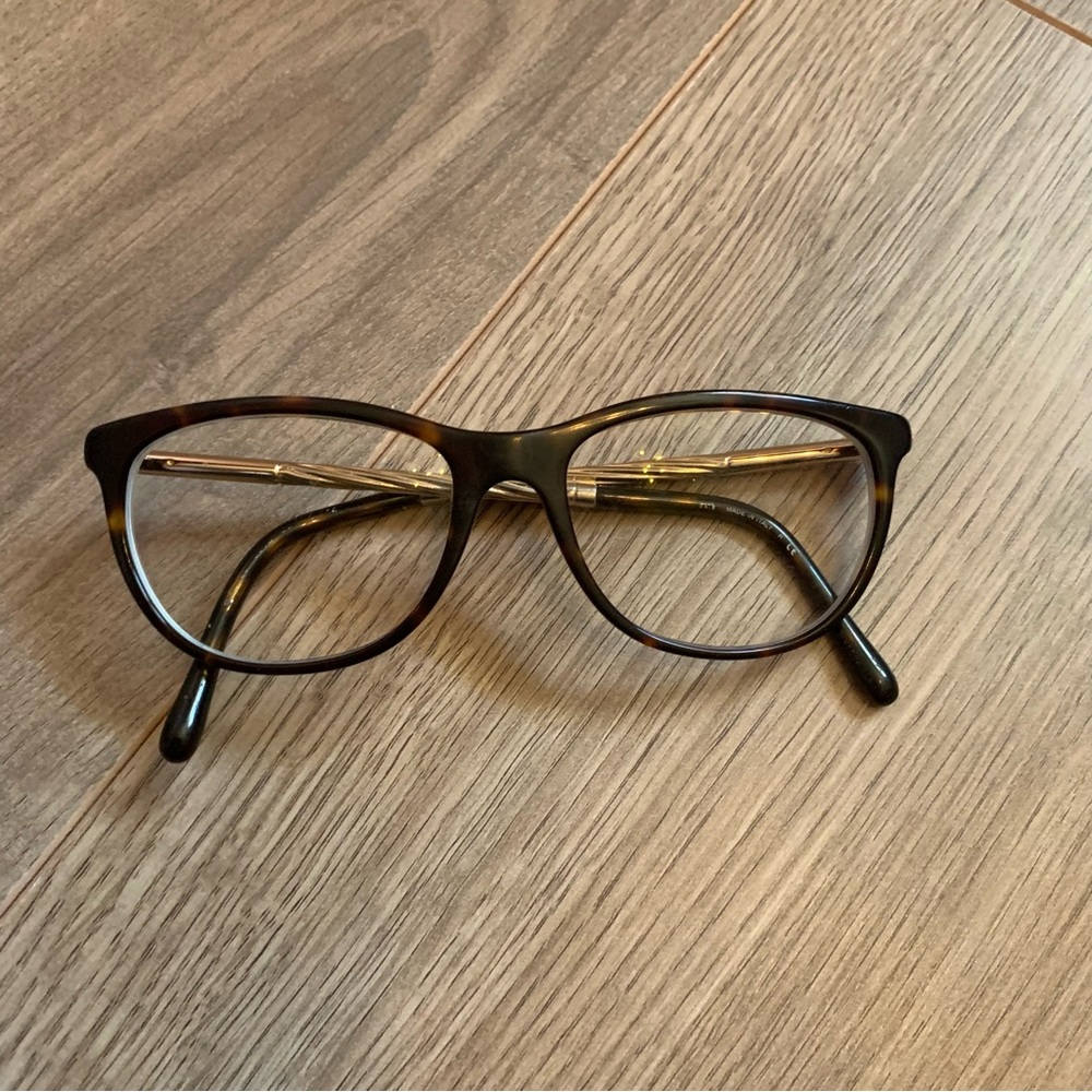 Burberry Tortoiseshell and Gold Women's Glasses